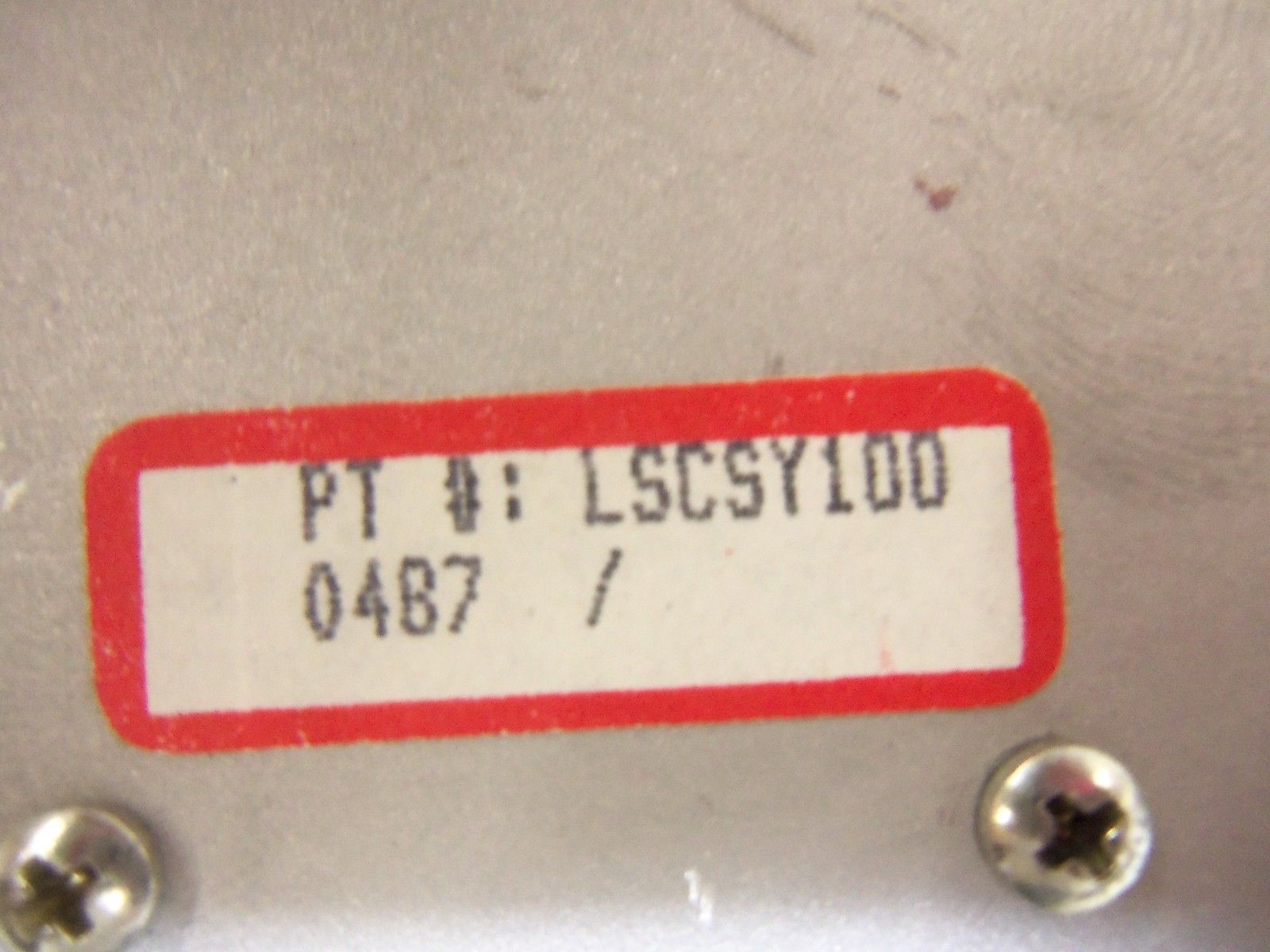RED LION CONTROLS LSCSY100 *USED*