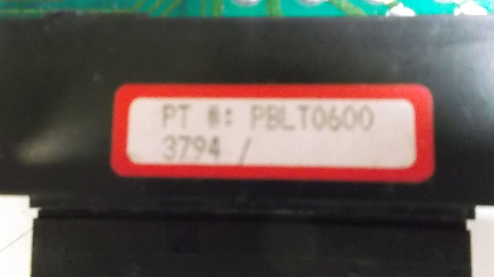 RED LION CONTROLS PBLT0600 6-DIGIT TOTALIZING COUNTER MODULE *USED*