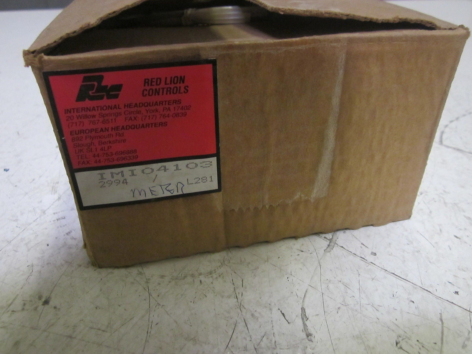RED LION IMI04103 DIGITAL COUNTER 115VAC  *NEW IN BOX*
