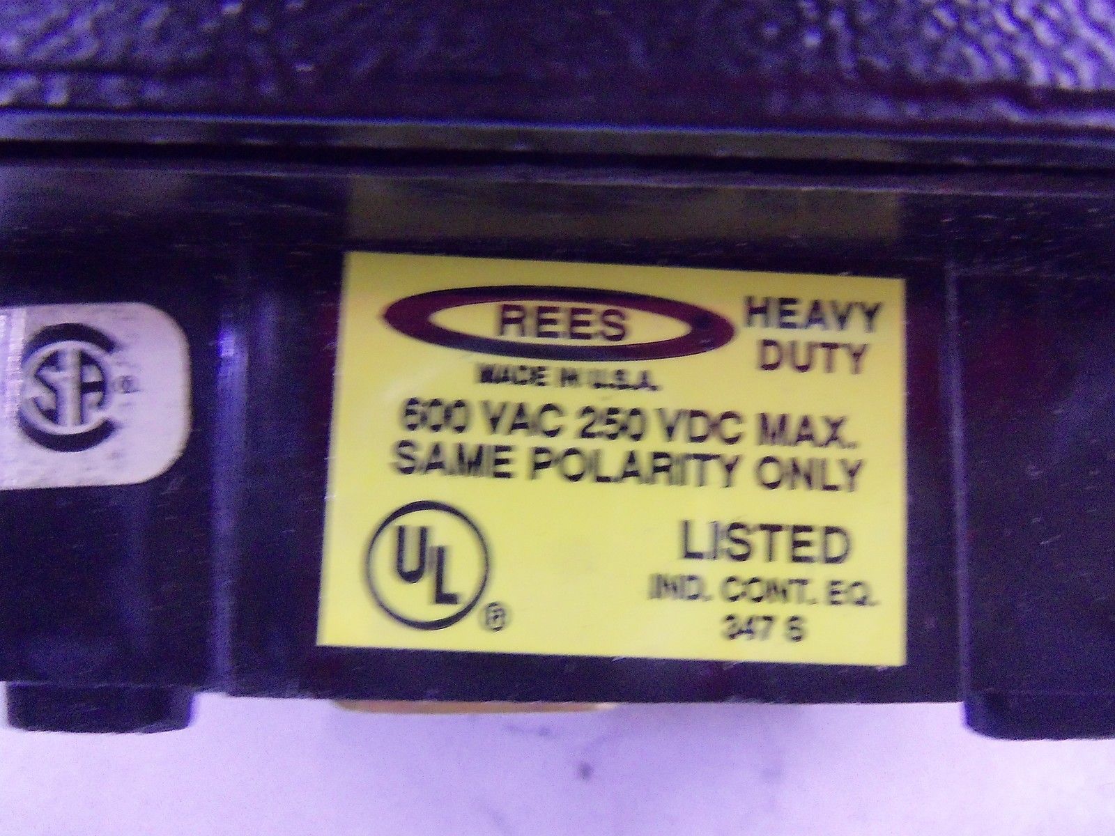 REES 00294-001 *USED*