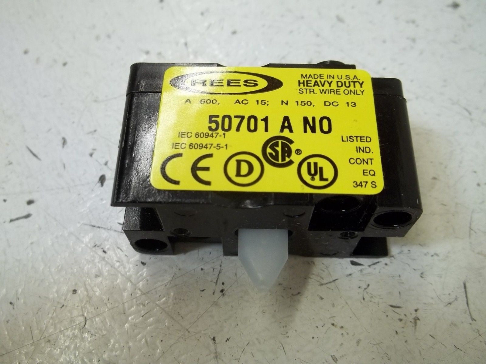 REES 50701-000 CONTACT BLOCK *NEW IN BOX*