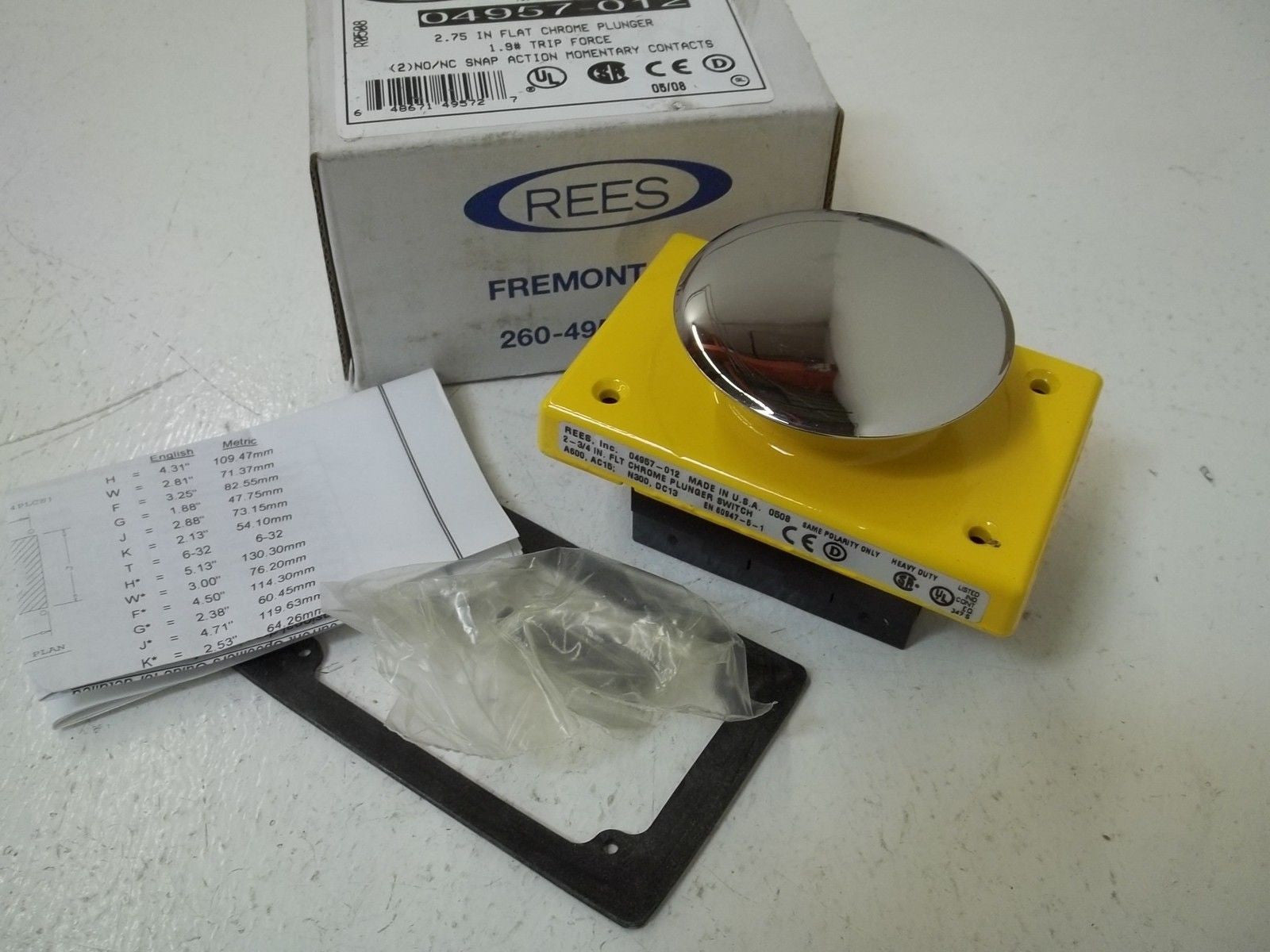 REES INC 04957-012 *NEW IN BOX*