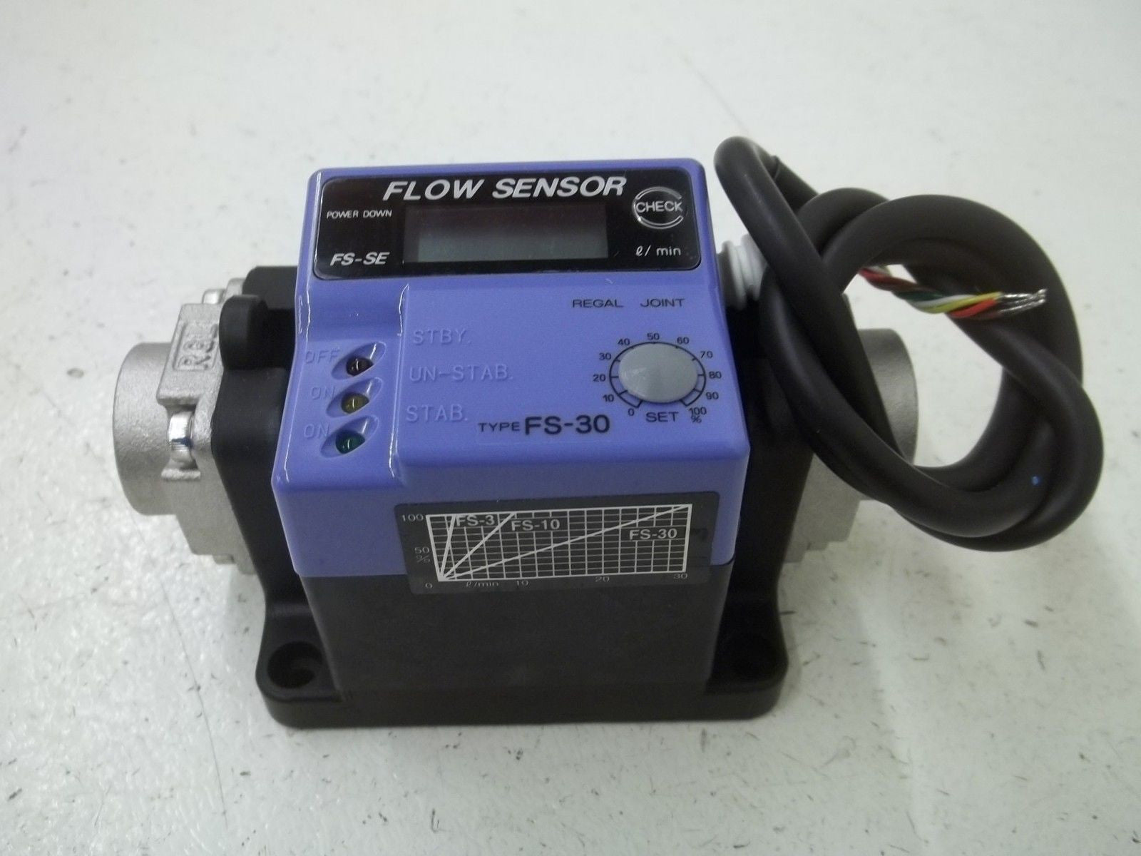 REGAL JOINT CO. FS-30 FLOW SENSOR *NEW IN BOX*