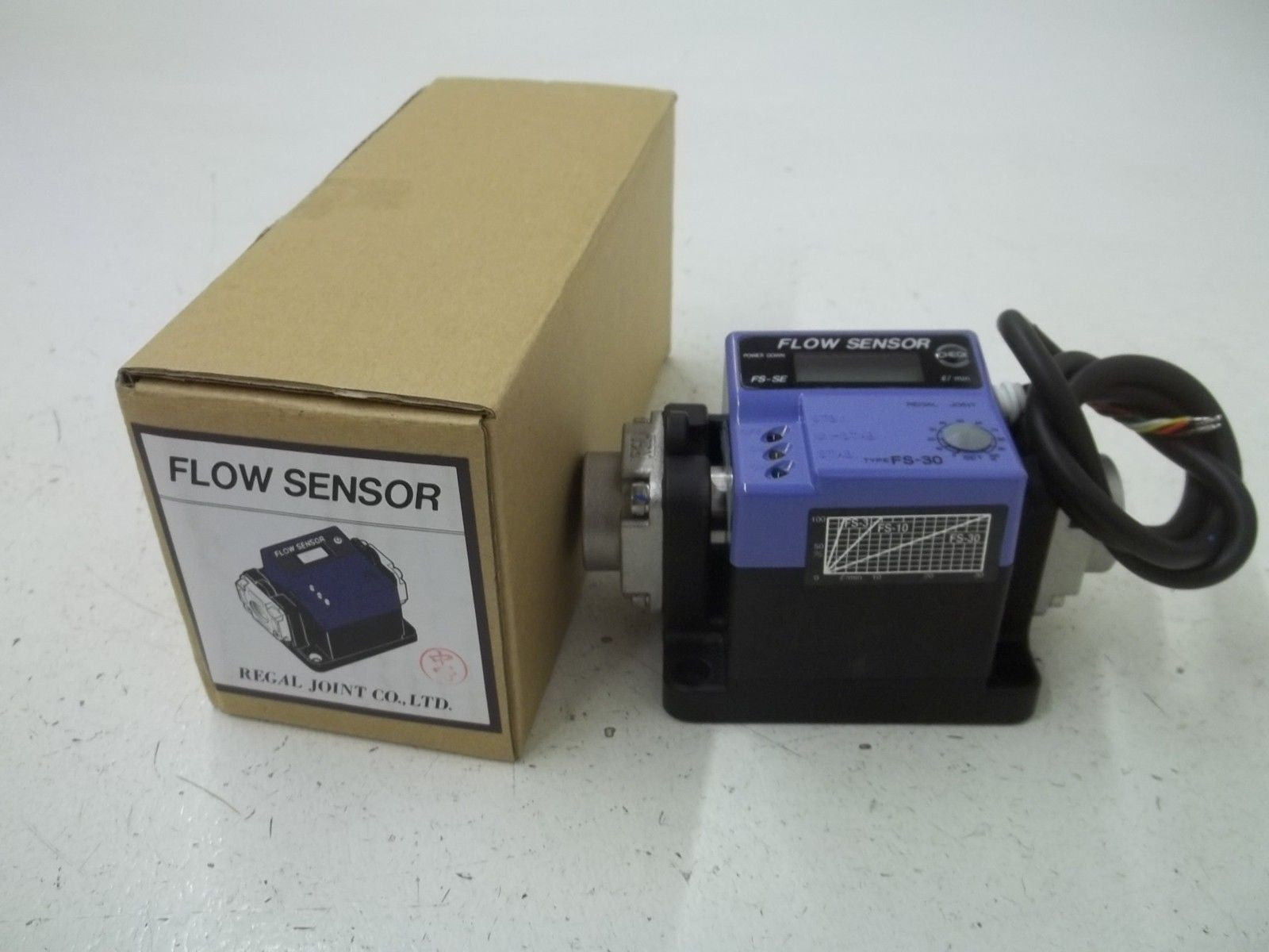 REGAL JOINT CO. FS-30 FLOW SENSOR *NEW IN BOX*