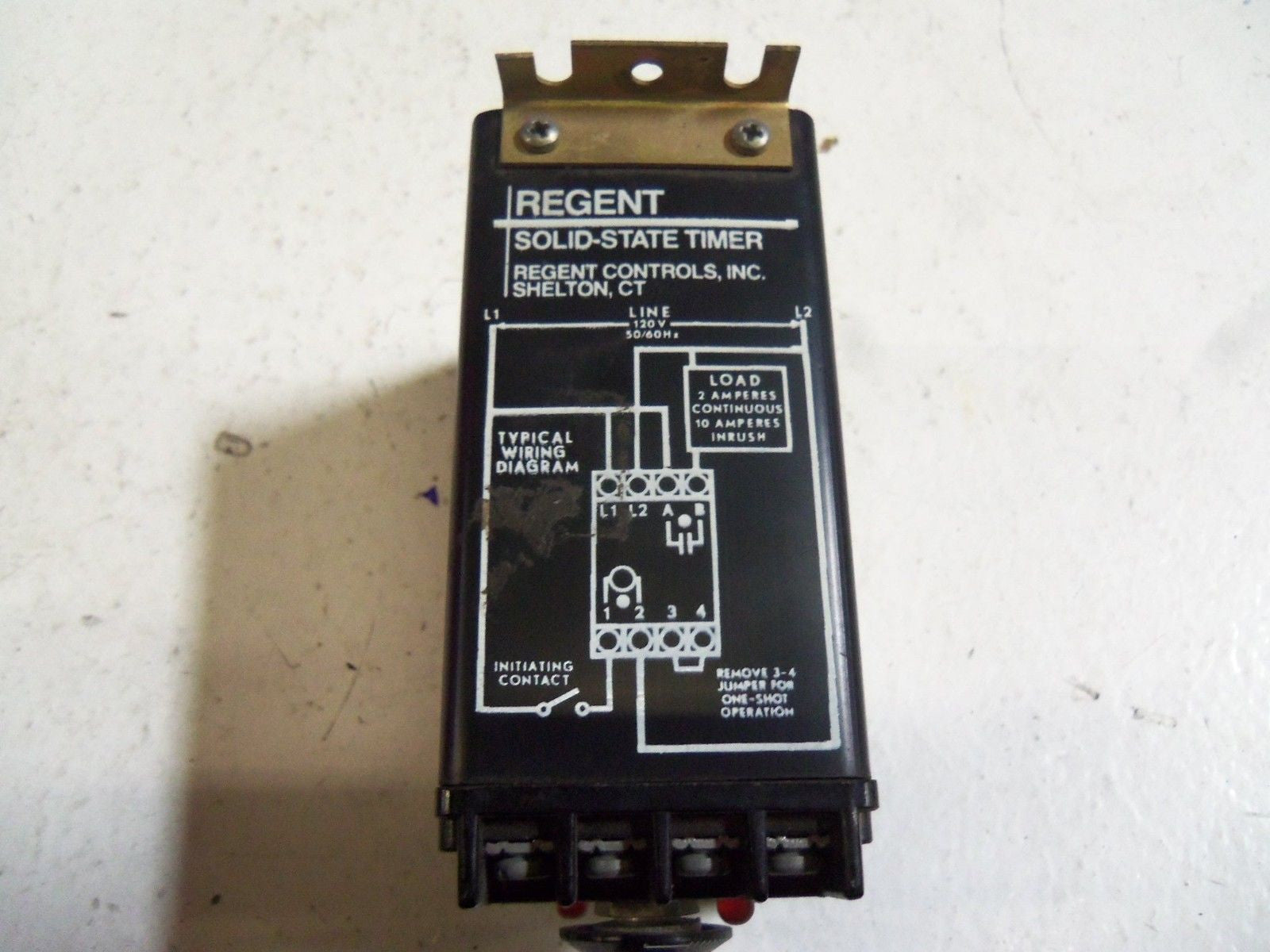 REGENT CONTROLS TM2222 SOLID-STATE TIMER *USED*