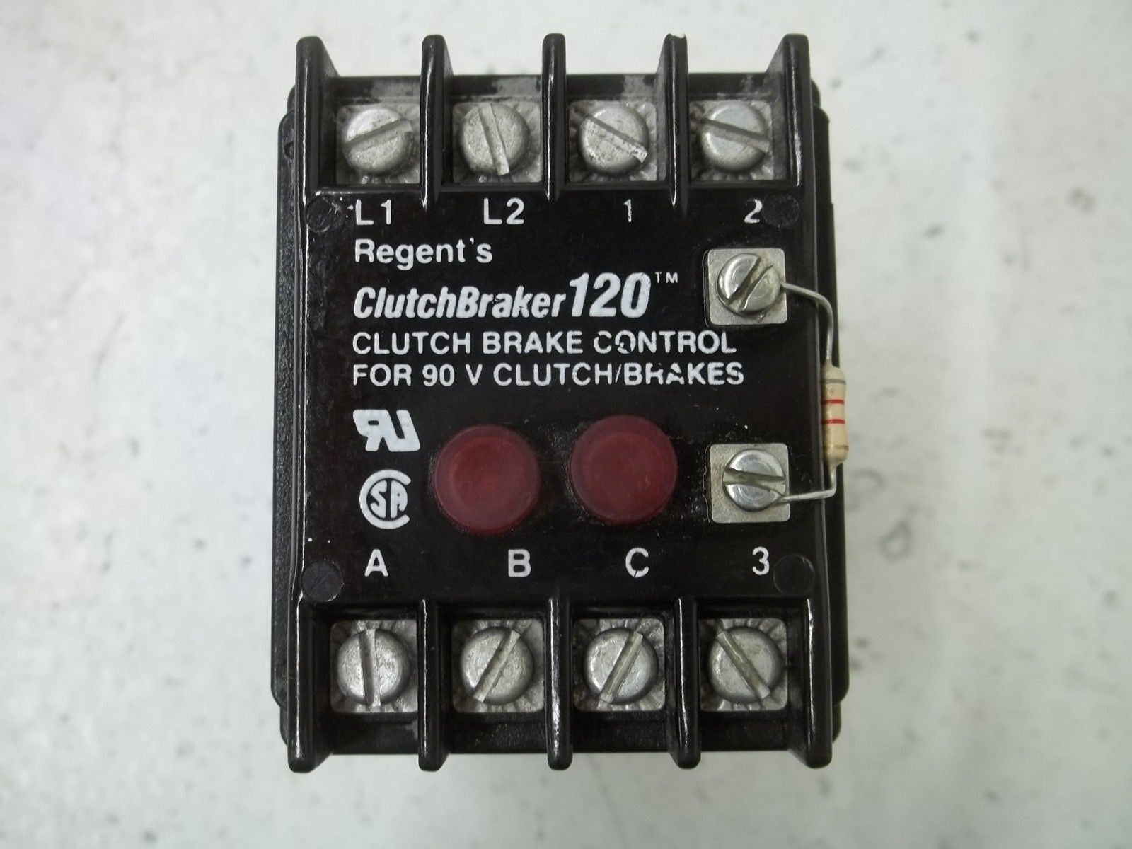 REGENT CONTROLS CLUTCHBRAKER120 CLUTCH BRAKE CONTROL *USED*