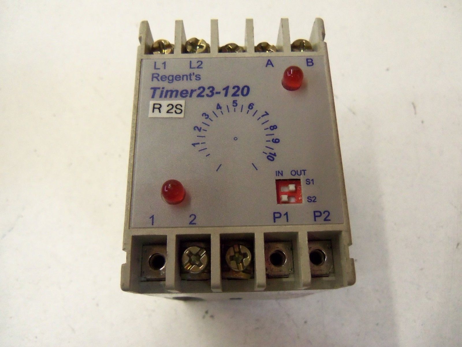 REGENT CONTROLS TIMER23-120 TIME DELAY RELAY INTERVAL *USED*