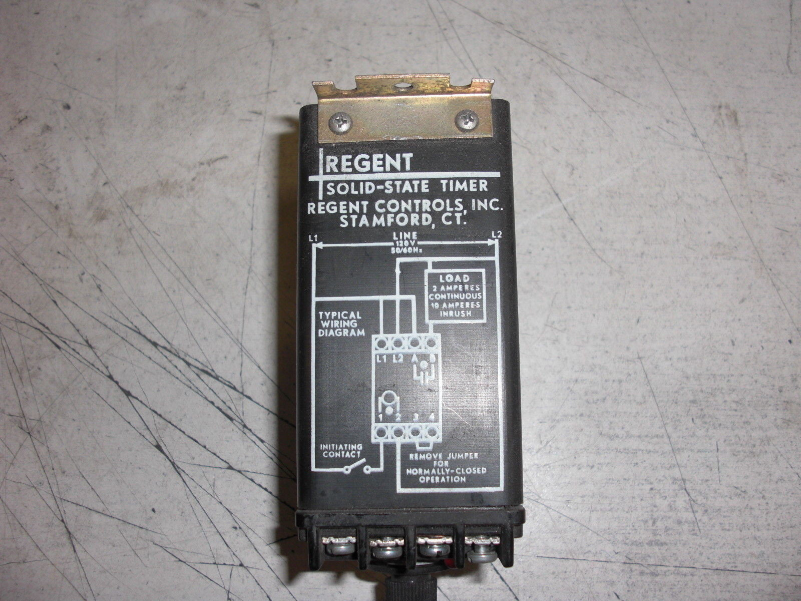 REGENT CONTROLS TM2201-D1S-120 SOLID-STATE TIMER 120V *USED*