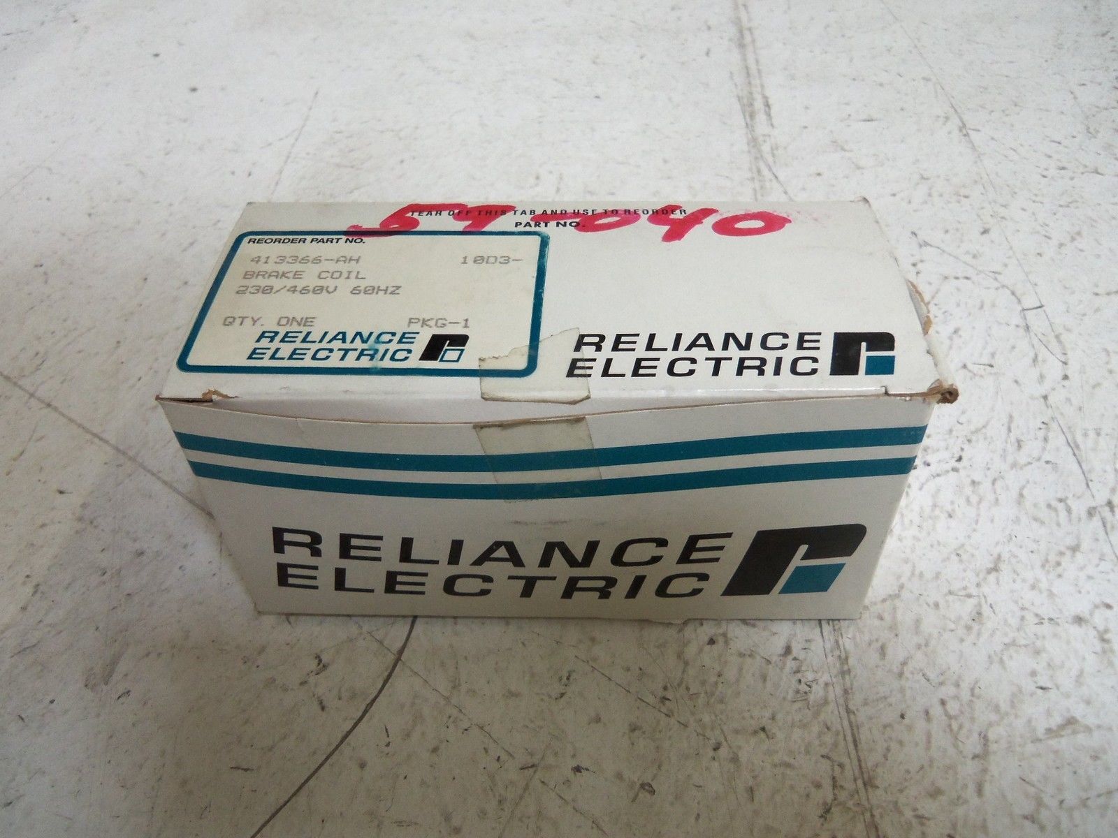 RELIANCE ELECTRIC 413366-AH BRAKE COIL * NEW IN BOX *