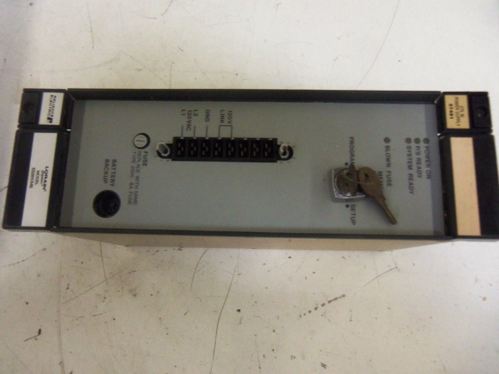 RELIANCE 57491 POWER SUPPLY *USED*