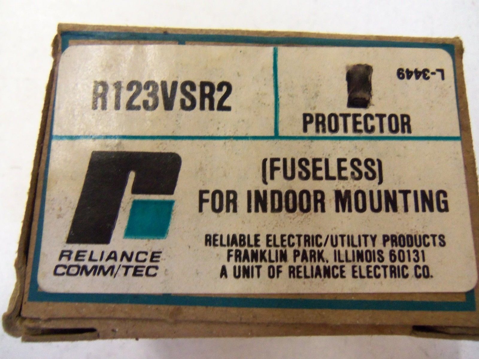 RELIANCE COMM/TEC R123VSR2 PROTECTOR *NEW IN BOX*