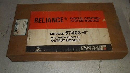 RELIANCE ELECTRIC 0-57403-E HIGH DIGITAL OUTPUT  MODULE *NEW*