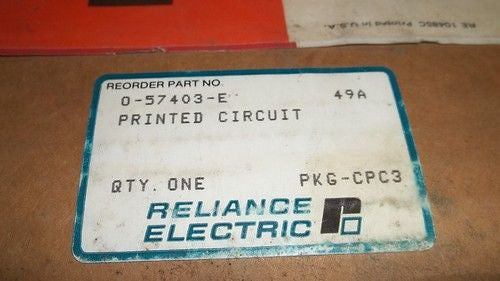 RELIANCE ELECTRIC 0-57403-E HIGH DIGITAL OUTPUT  MODULE *NEW*