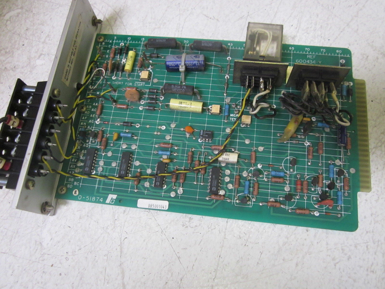 RELIANCE ELECTRIC 0-51874 PC BOARD *USED*