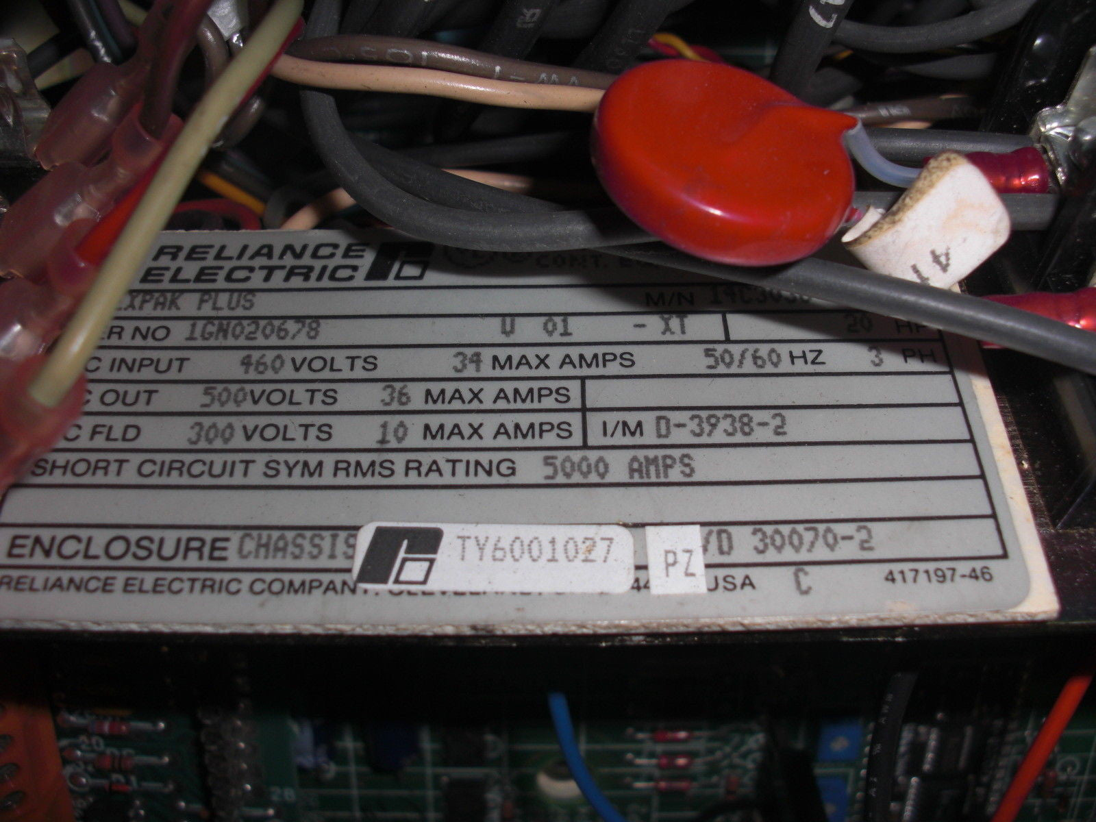 RELIANCE ELECTRIC 14C-303U *USED*