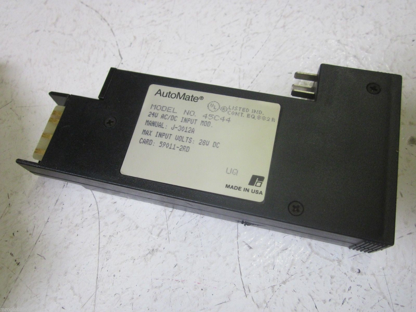 RELIANCE ELECTRIC AUTOMATE 45C44 DUAL INPUT MODULE *USED*