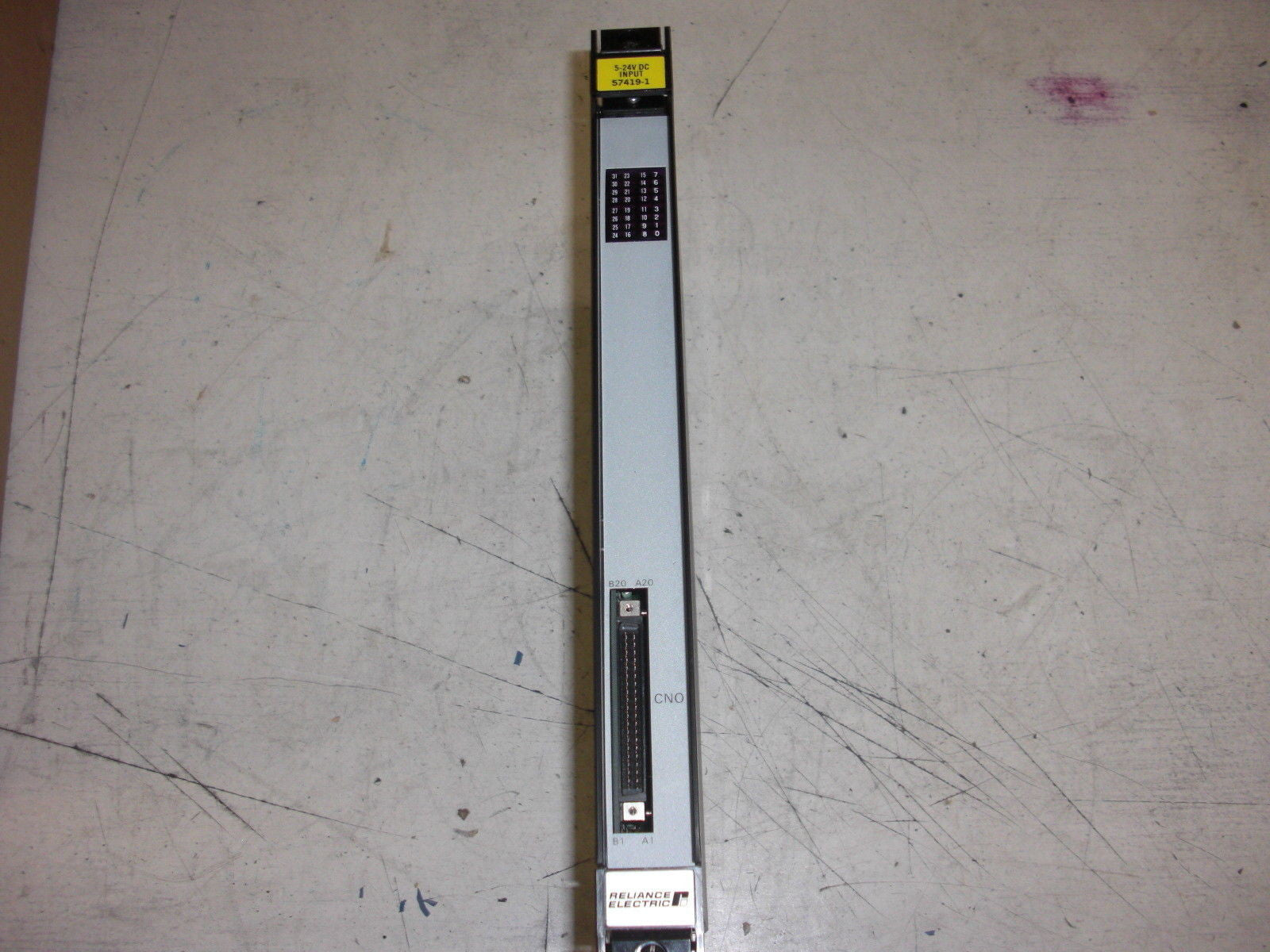 RELIANCE ELECTRIC 5-24VDC INPUT MODULE 0-57419-1 *NEW NO BOX*