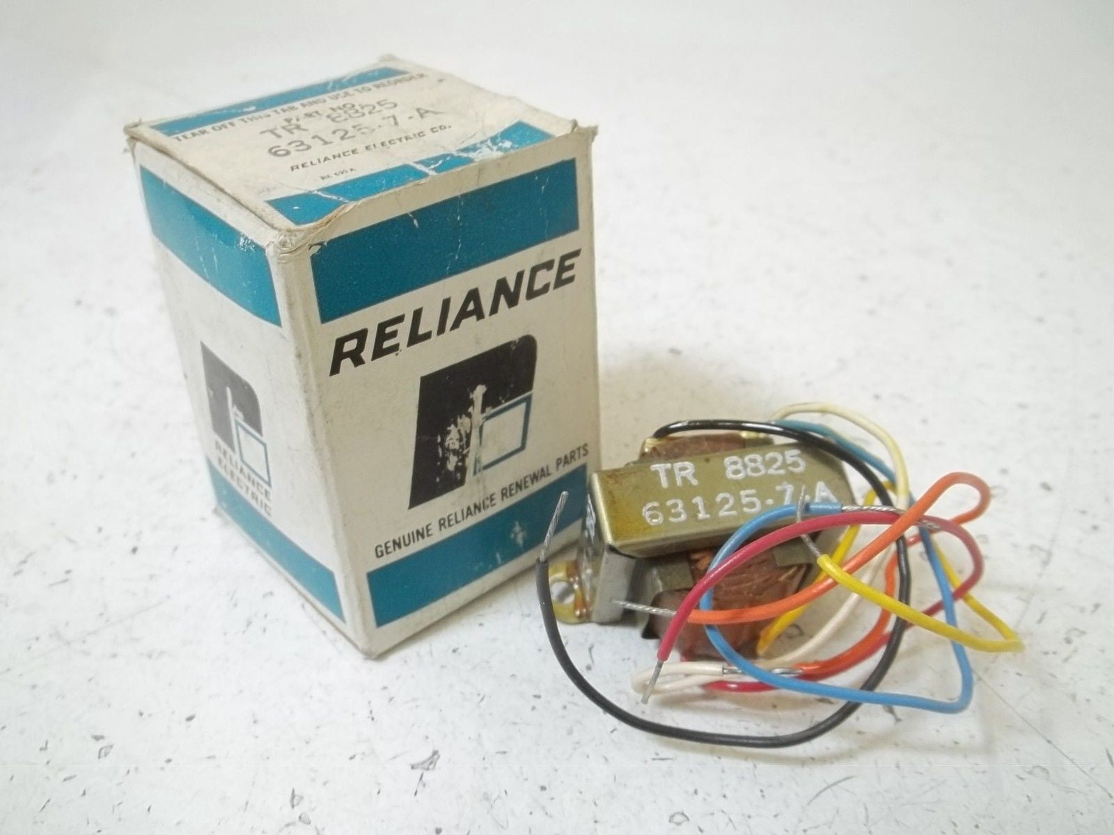 RELIANCE ELECTRIC 63125-7-A TRANSFORMER  *NEW IN BOX*