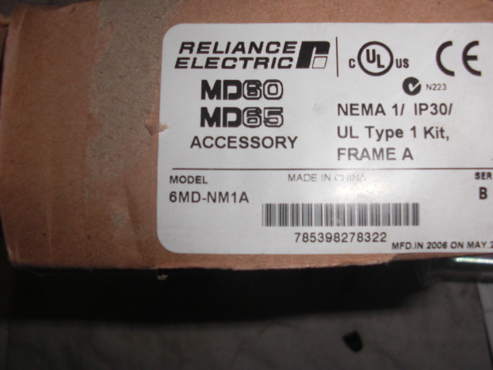 RELIANCE ELECTRIC 6MD-NM1A *NEW*