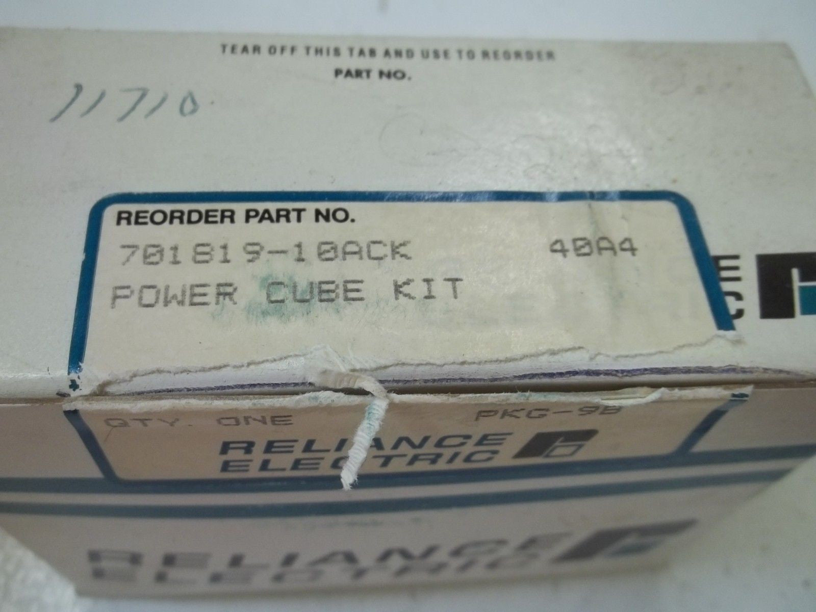 RELIANCE ELECTRIC 701819-10ACK POWER CUBE KIT *NEW IN BOX*