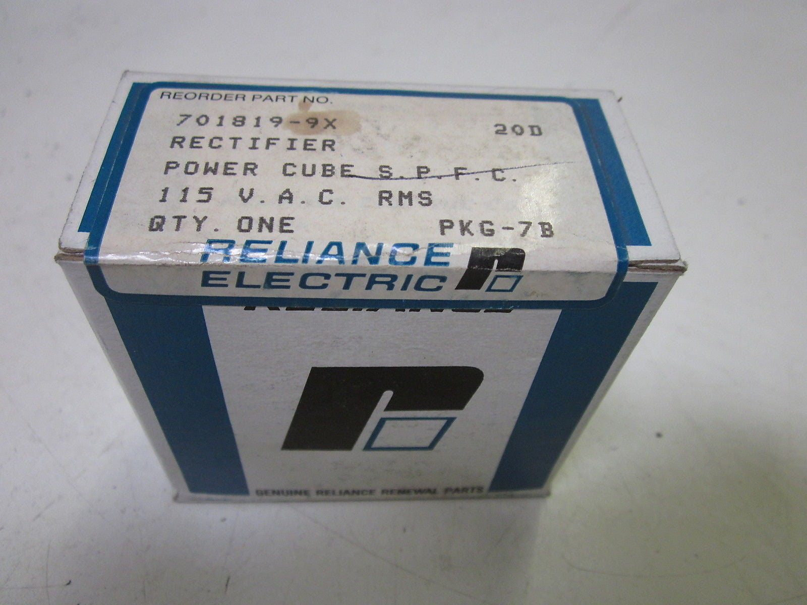 RELIANCE ELECTRIC 701819-9X POWER CUBE RECTIFIER *NEW IN BOX*