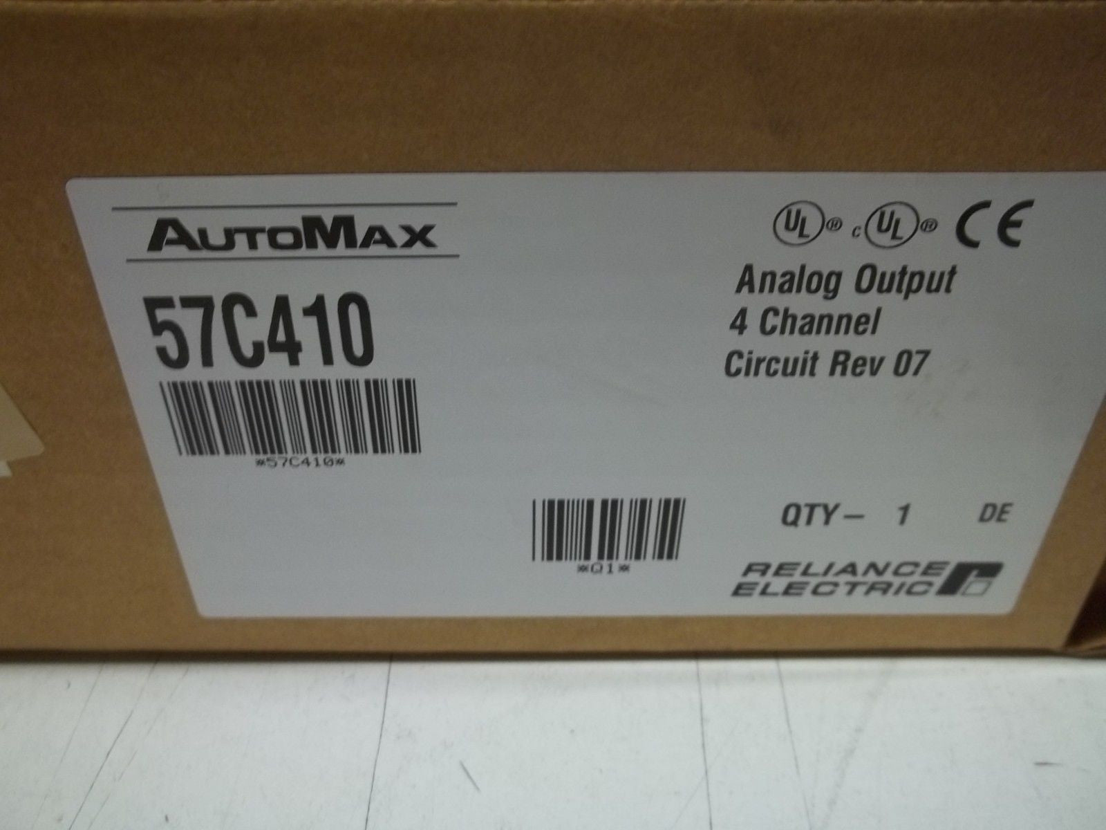RELIANCE ELECTRIC 57C410 ISOLATED ANALOG OUTPUT MODULE *NEW IN BOX*