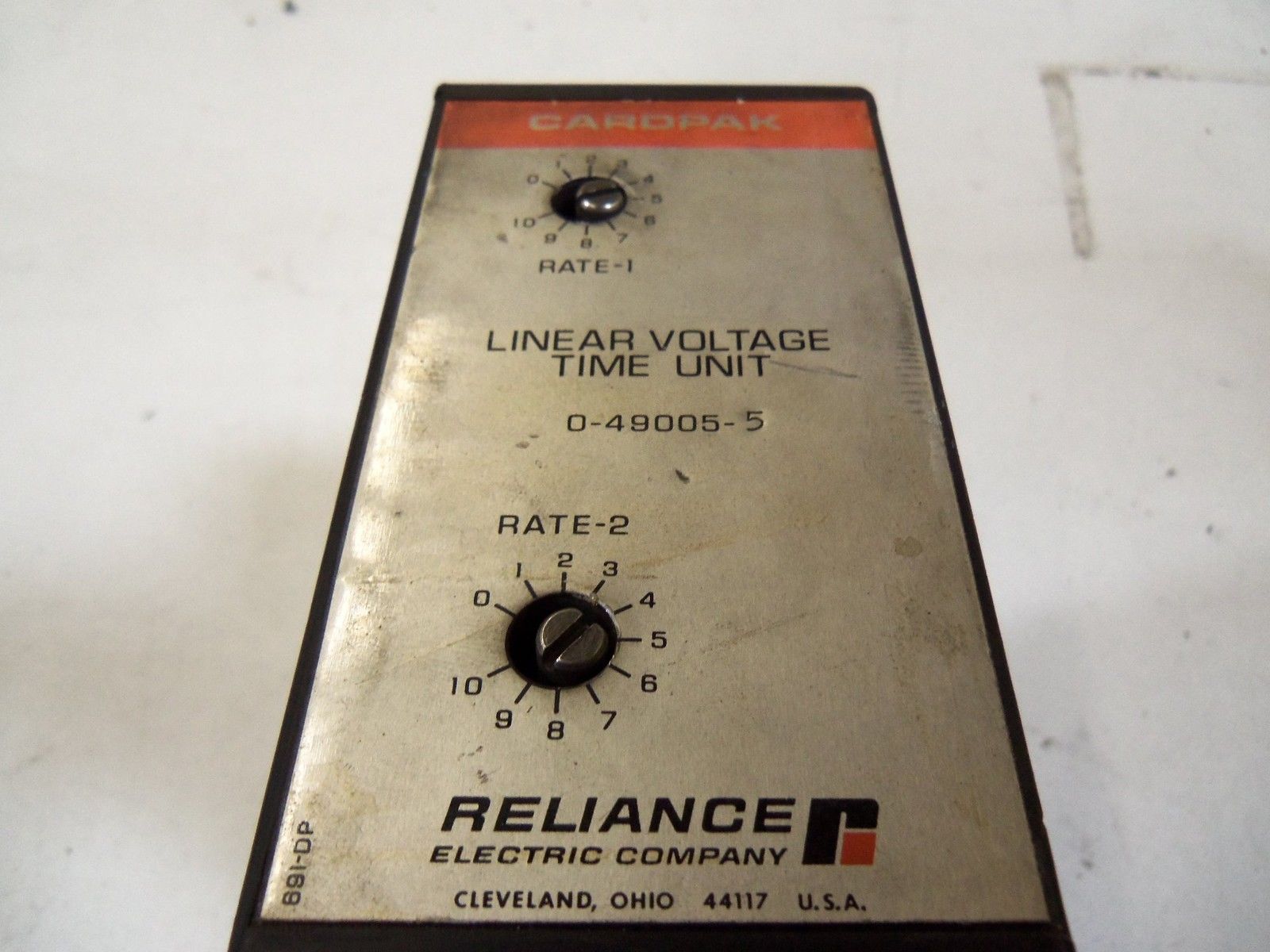 RELIANCE ELECTRIC COMPANY 0-49005-5 *USED*