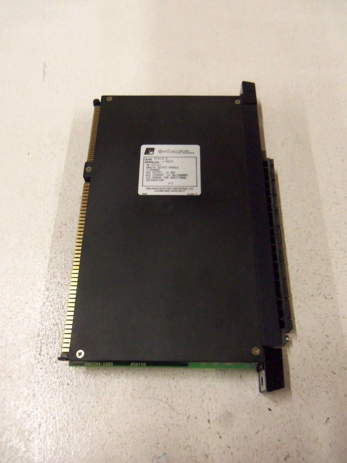 RELIANCE ELECTRIC 57410-C ISOLATED ANALOG OUTPUT MODULE *USED*