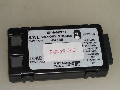 RELIANCE ELETRIC ENHANCED MEMORY MODULE 45C98B *USED*