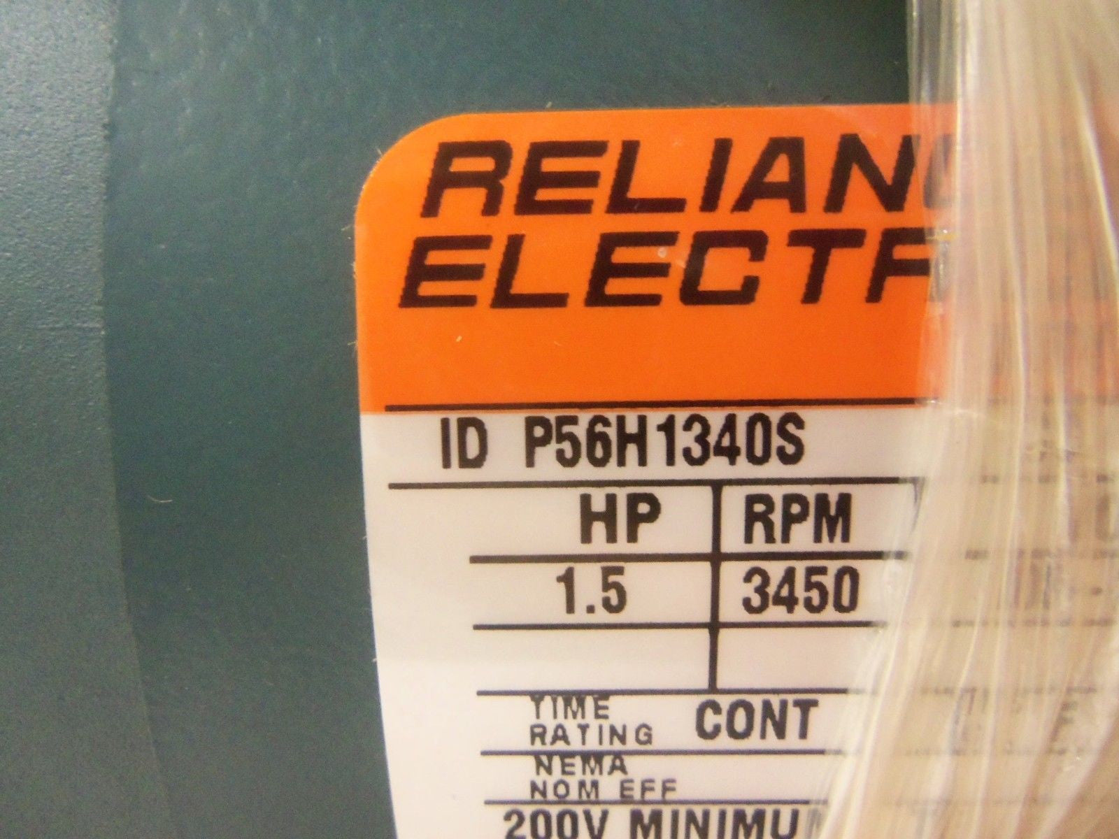 RELIANCE P56H1340S *NEW IN BOX*