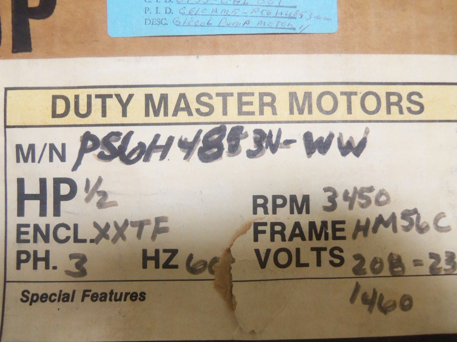 RELIANCE P56H4853N-WW *NEW IN BOX*