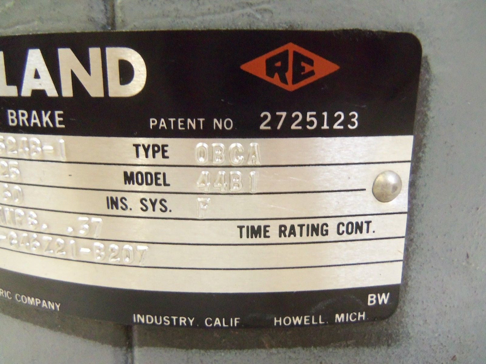REULAND 0BCA-G46Z21-B207 *USED*