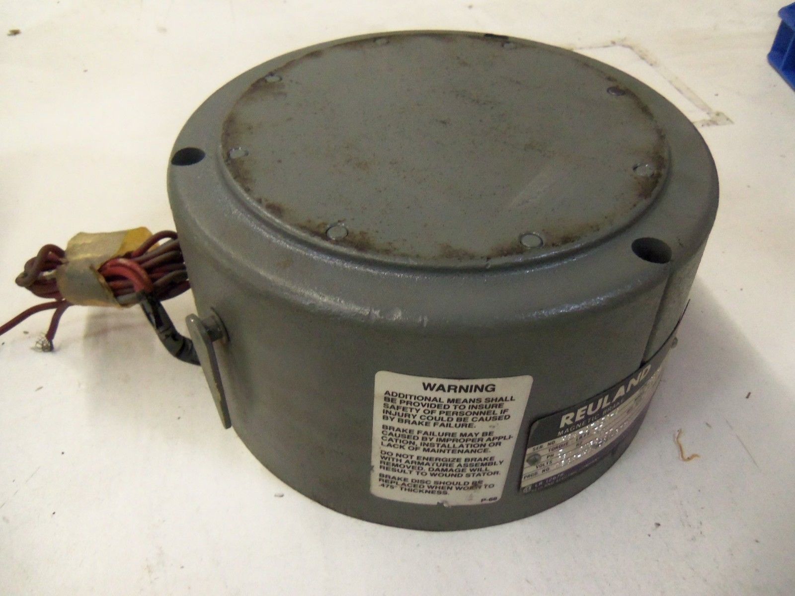 REULAND MAGNETIC BRAKE 0BCA-H16Z21-B770 *USED*