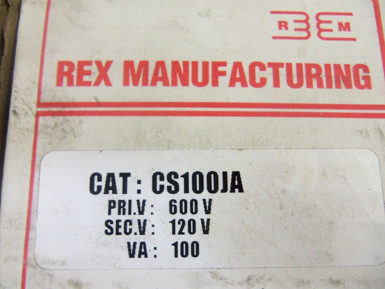 REX CS100JA *NEW IN BOX*
