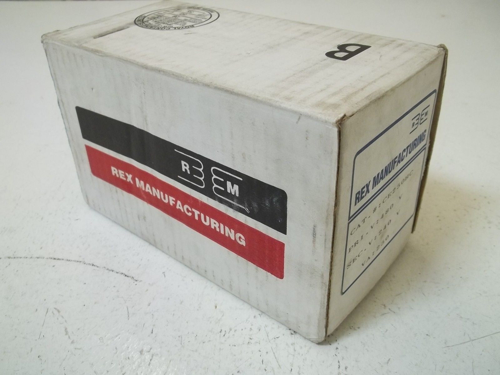 REX MANUFACTURING CE250HC *NEW IN BOX*