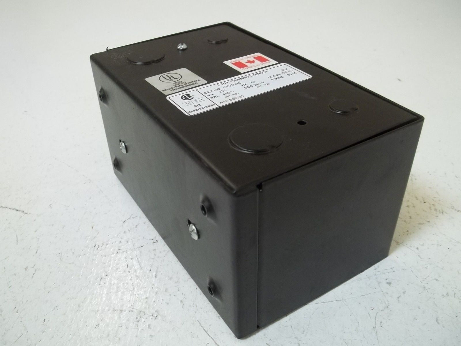 REX MANUFACTURING CE250HC *NEW IN BOX*