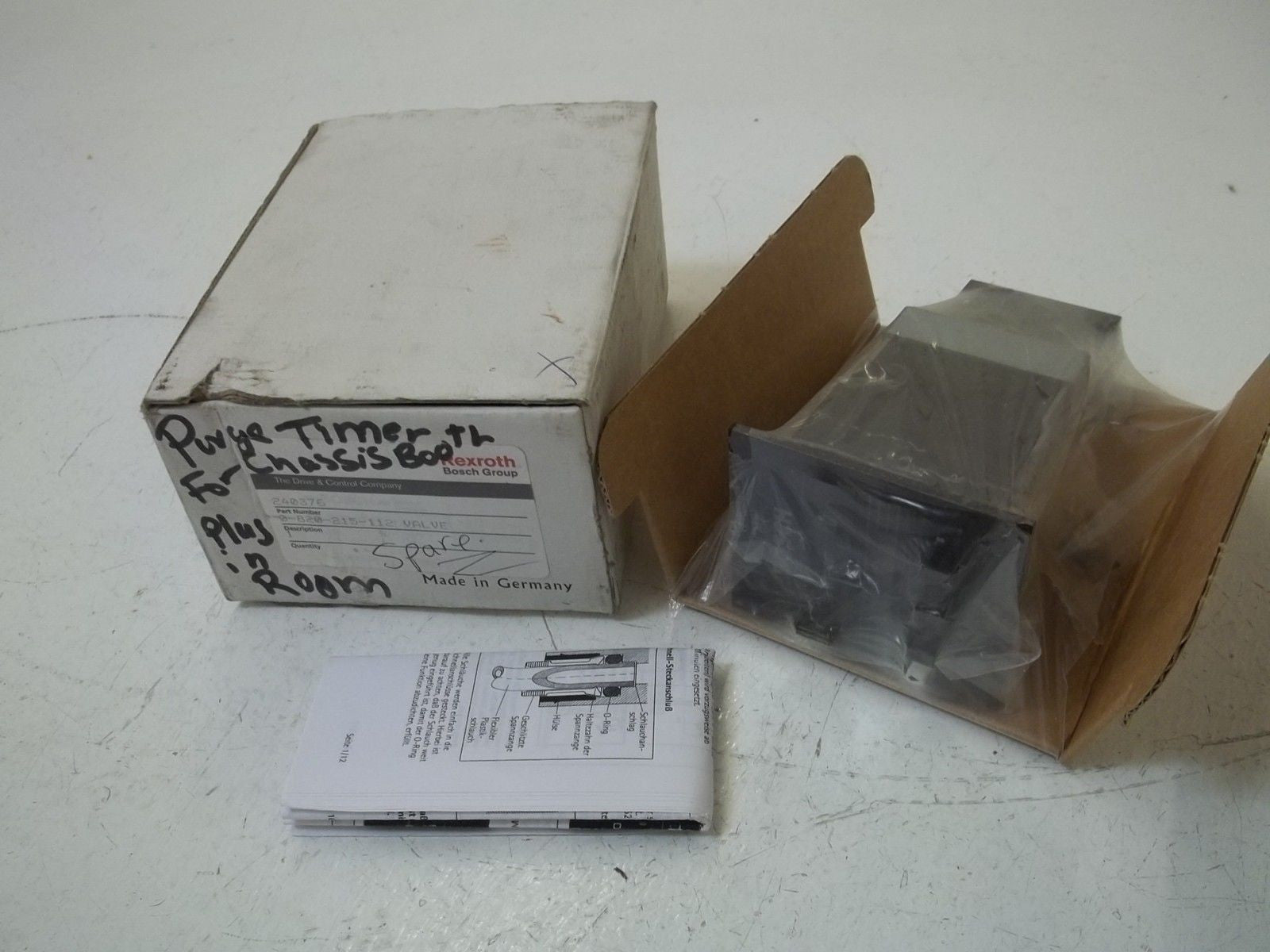 REXROTH 0820215112 *NEW IN BOX*