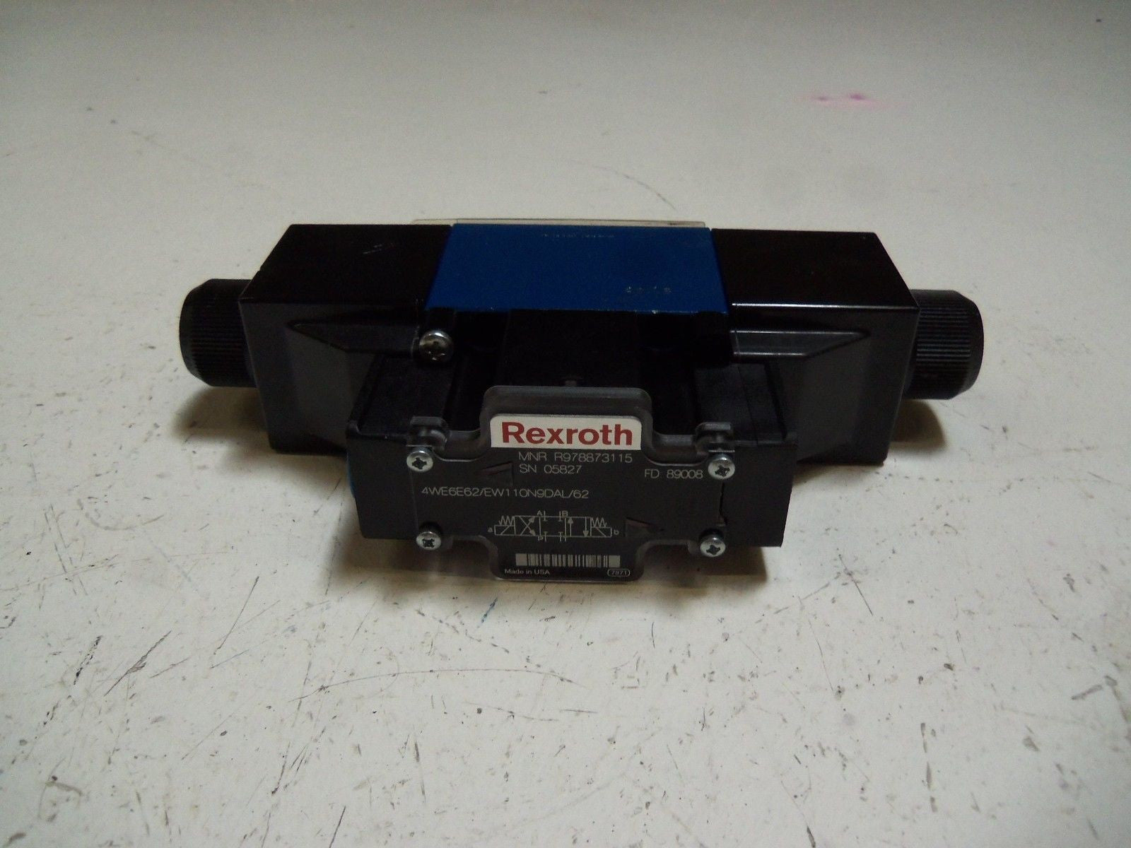 REXROTH 4WE6E22/EW110N9DAL/62 HYDRAULIC VALVE *NEW NO BOX*