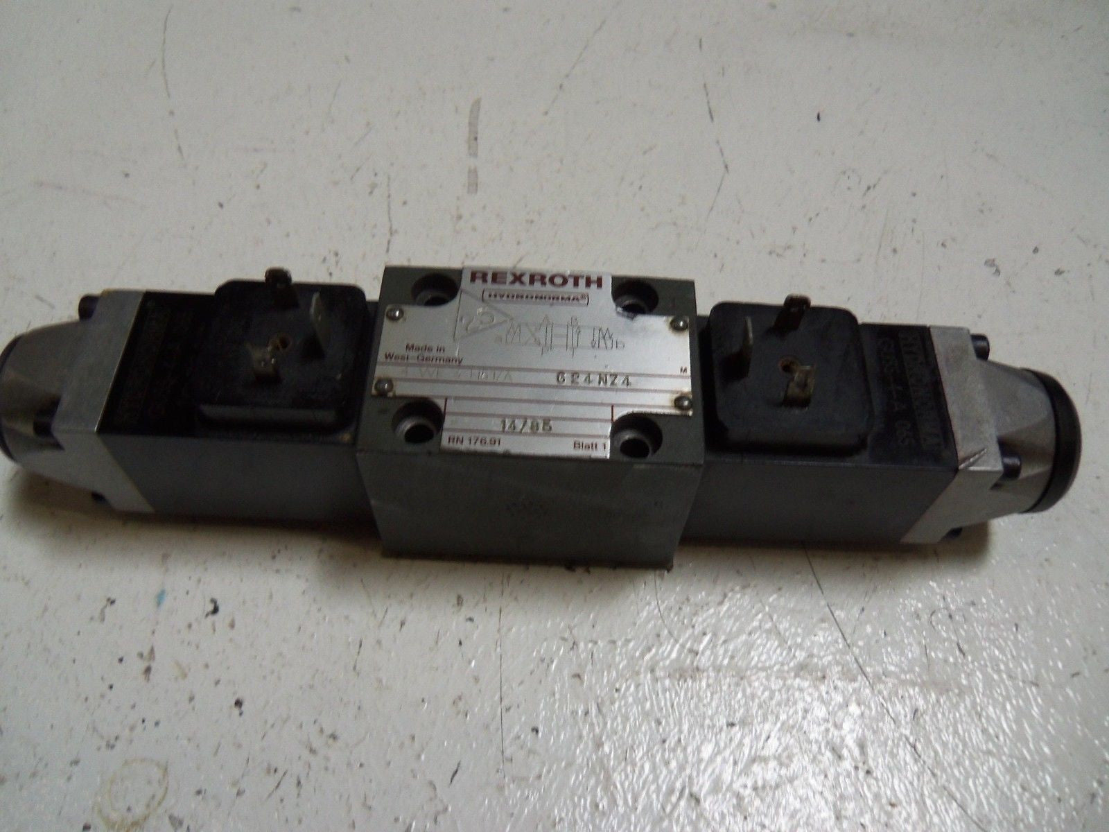 REXROTH 4WE6H51/AG24NZ4 DIRECTIONAL VALVE *USED*