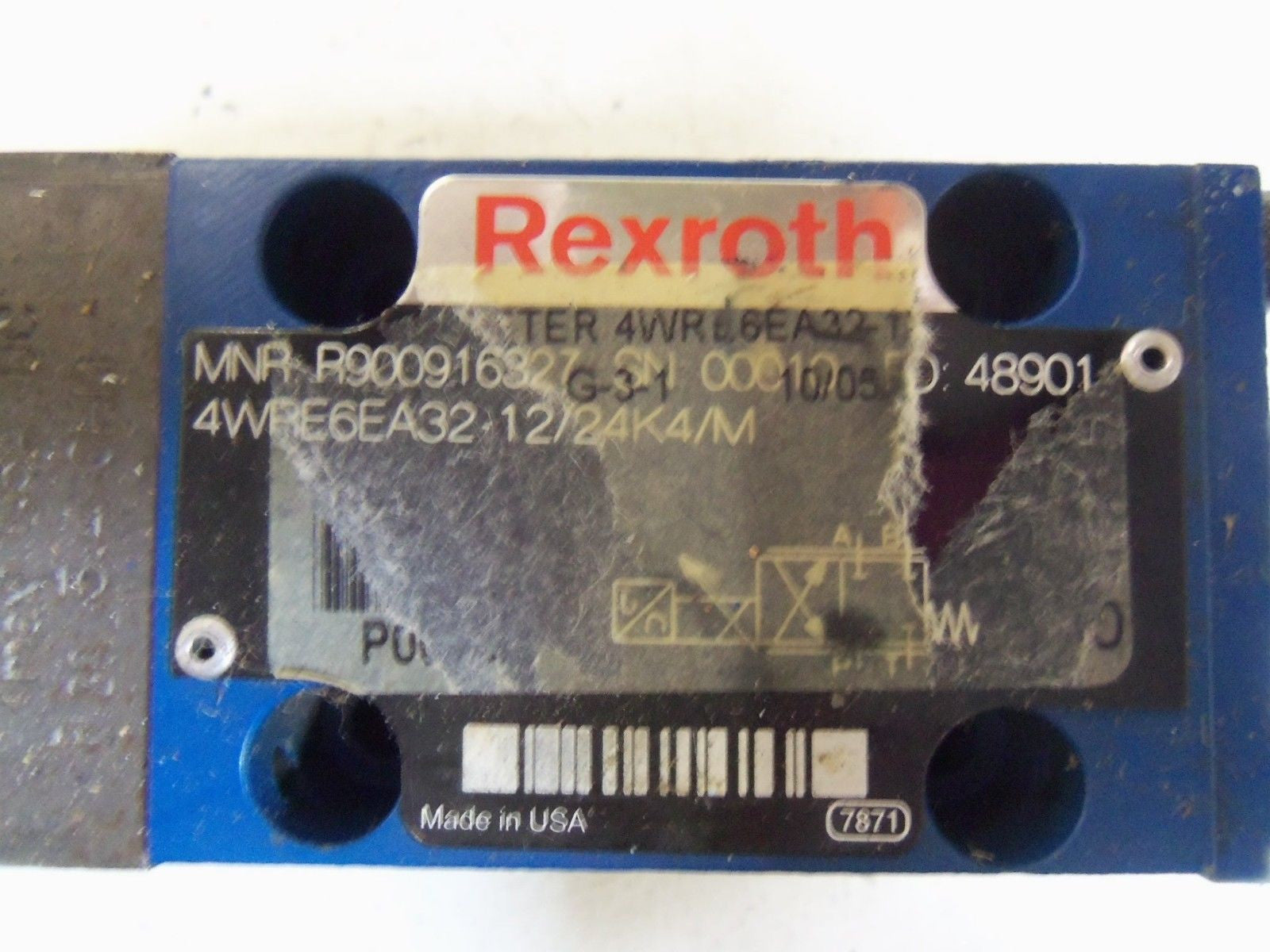 REXROTH 4WRE6EA32-12/24K4/M *USED*
