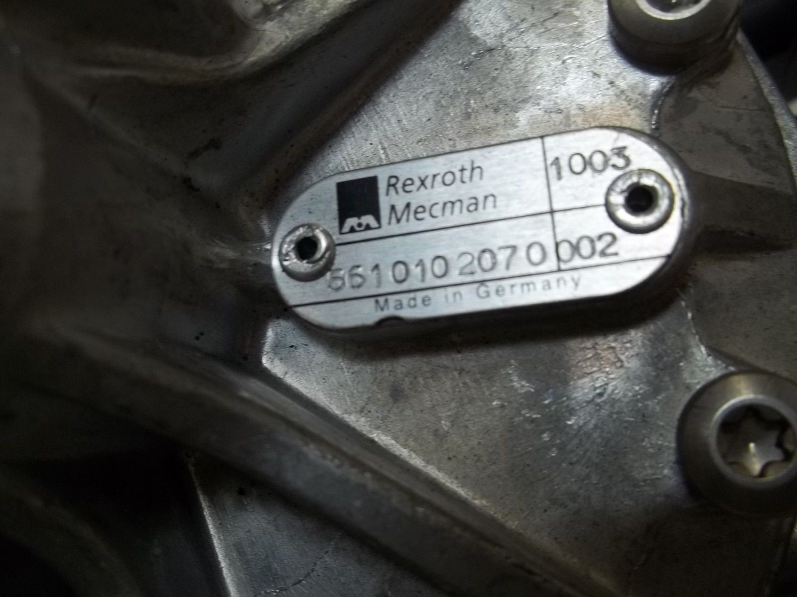 REXROTH 5610102070002 MECMAN PNEUMATIK *USED*