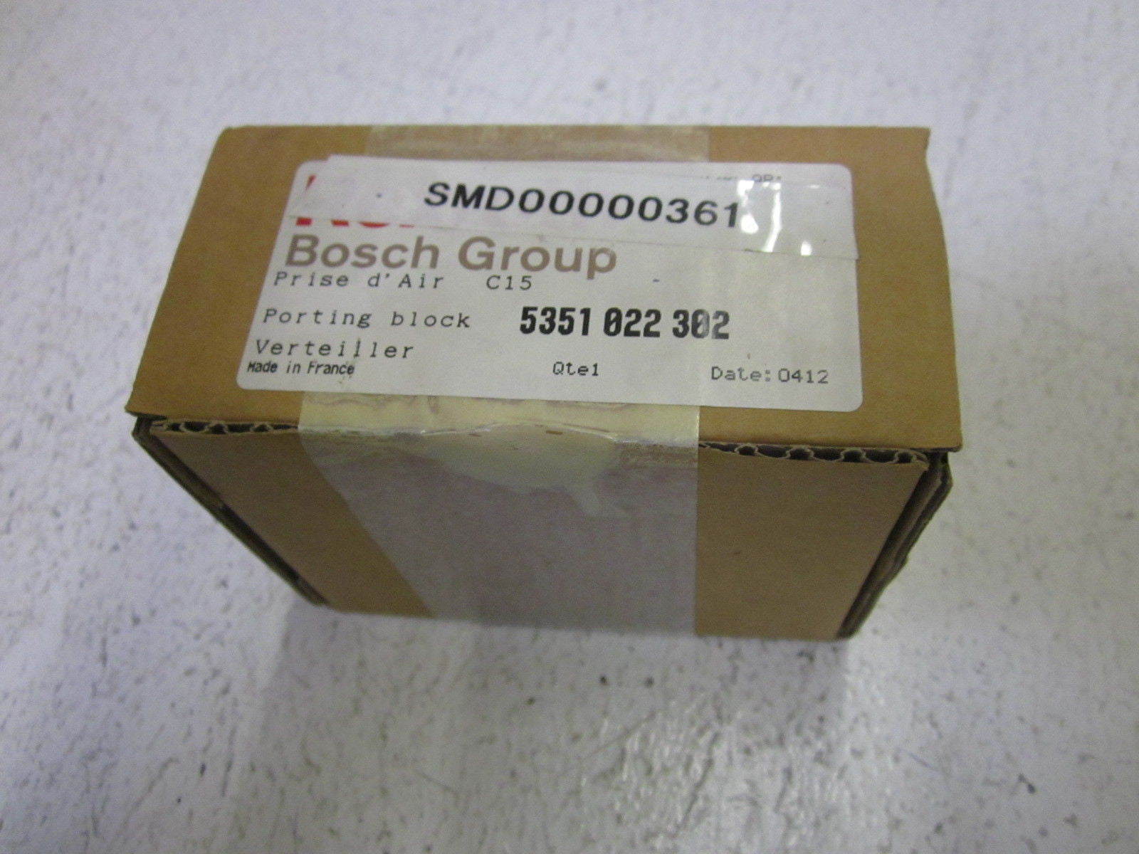 REXROTH BOSH GROUP 5351 022 302 PORTING BLOCK *NEW IN BOX*