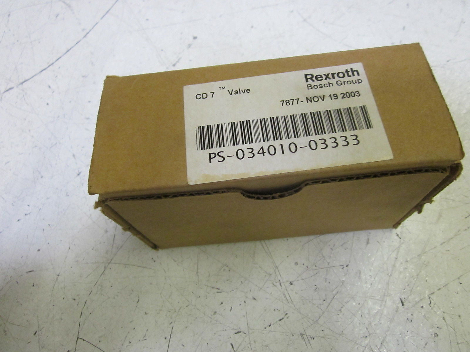 REXROTH CD 7 PS-034010-03333 VALVE *NEW IN BOX*