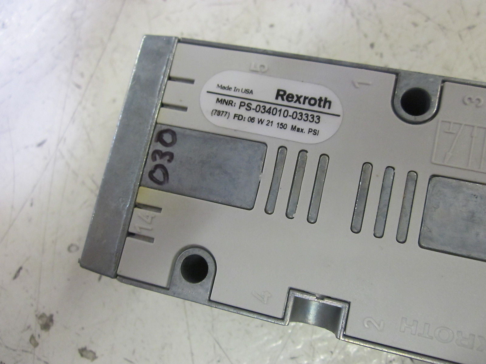 REXROTH CD 7 PS-034010-03333 VALVE *NEW IN BOX*