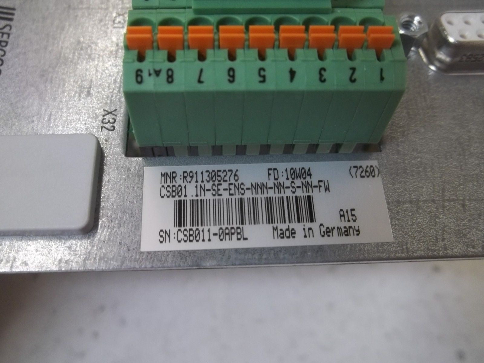 REXROTH CSB01.1N-SE-ENS-NNN-NN-S-NN-FW SERVO DRIVE *NEW IN BOX*