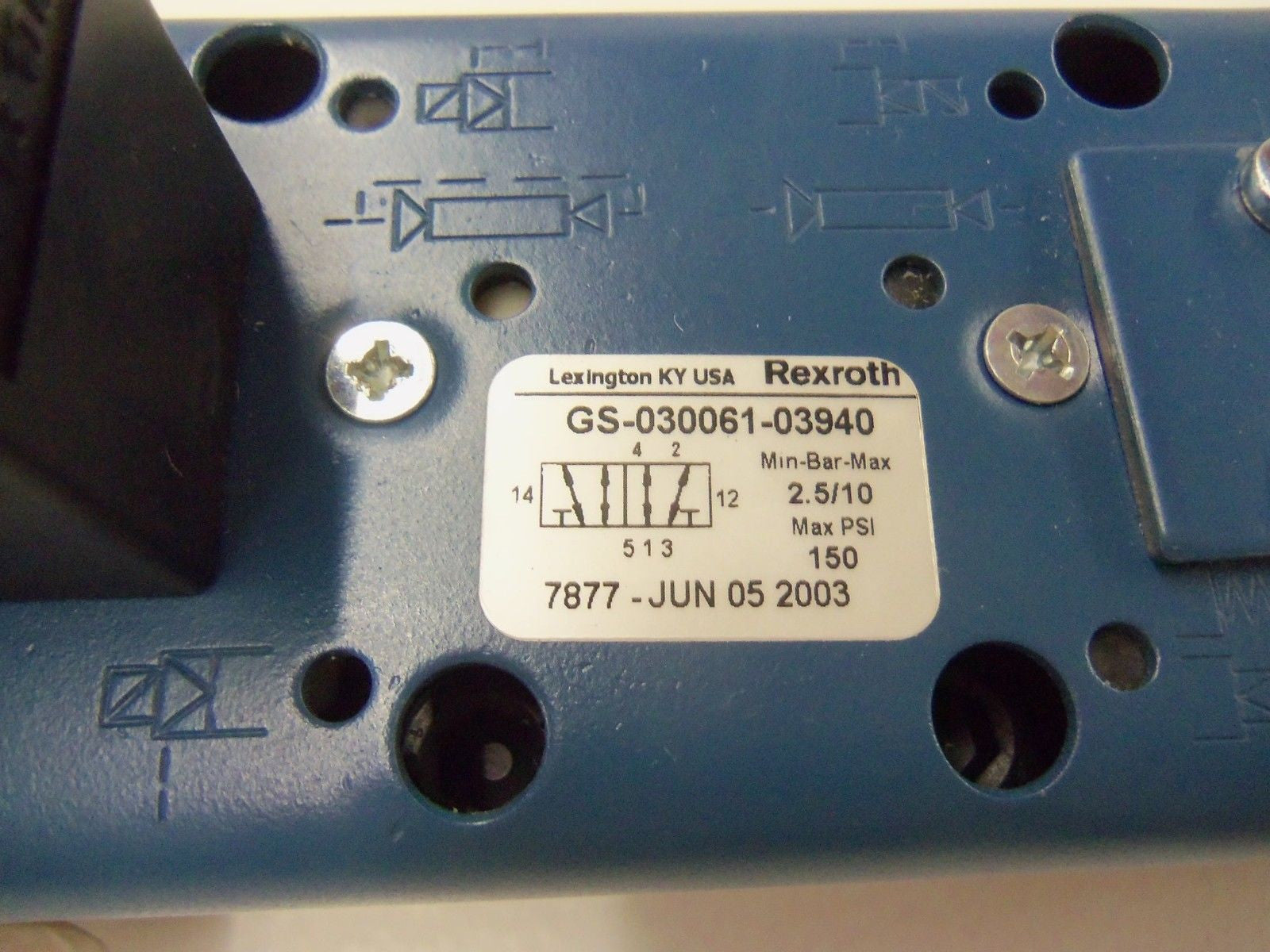REXROTH GS-030061-03940 SOLENOID VALVE *NEW NO BOX*