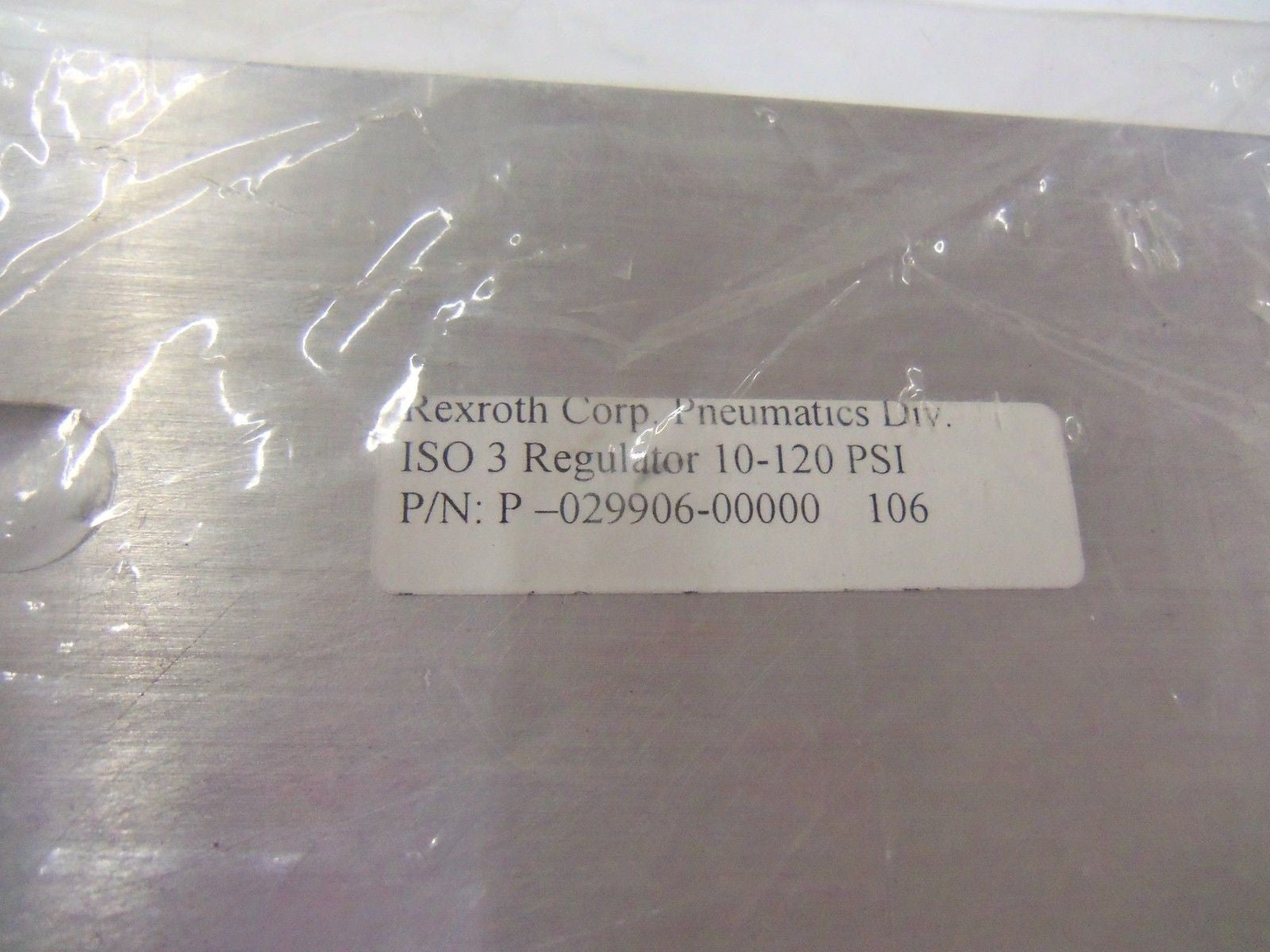 REXROTH P-029906 -00000 REGULATOR *NEW NO BOX*
