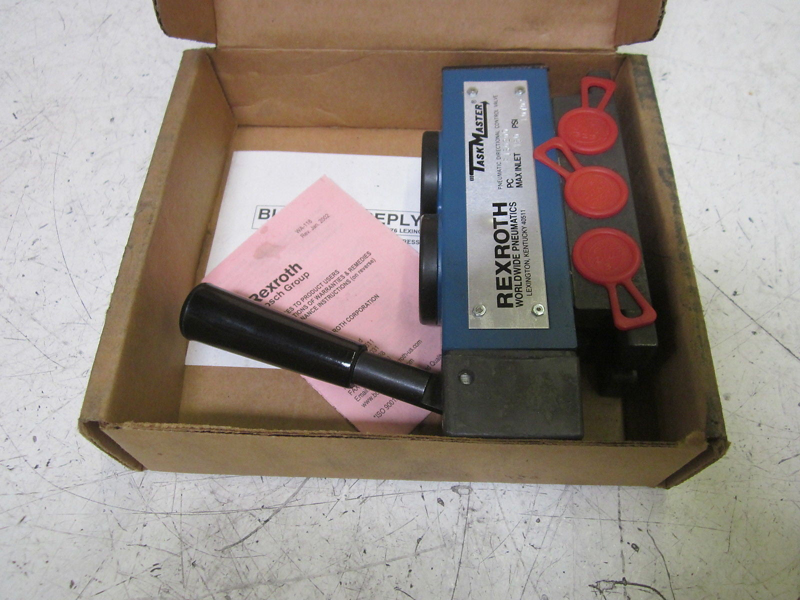REXROTH PJ-030200 DIRECTIONAL CONTROL VALVE 150PSI  *NEW IN BOX*