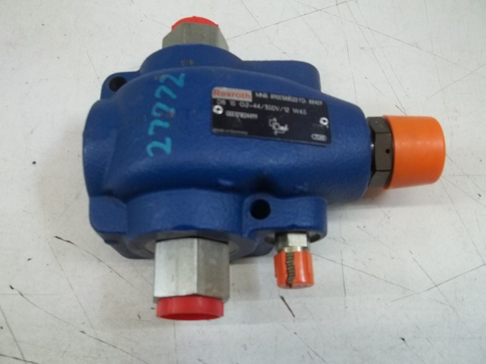 REXROTH DB 15 G2-44/350V/12 W65 VALVE RELIEVE PILOT OPERATED *NEW NO BOX*