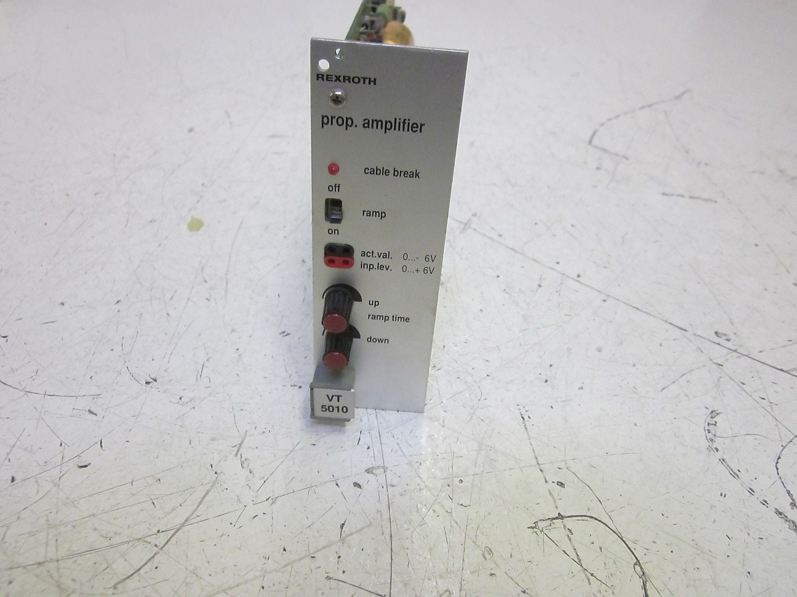 REXROTH VT5010 S22 R5 AMPLIFIER CARD *USED*